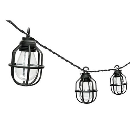 Paradise Lighting PLGN STRING LIGHT W/CAGE GL21625BK